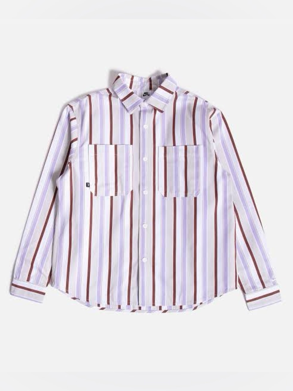 Nike SB Striped Button Up